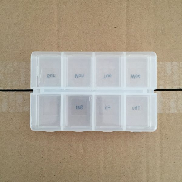 8 day pill box organizer