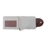 Men's PU Leather Money Clip Card Holder Wallet