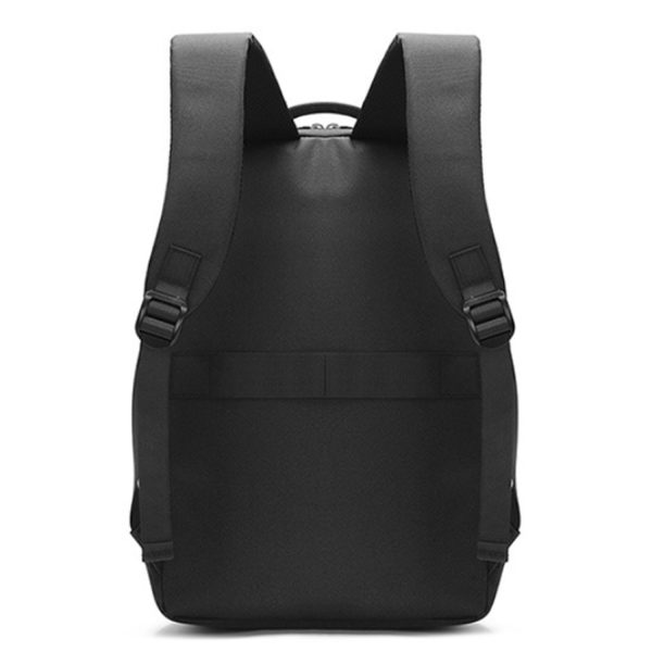 Oxford hard-shell laptop backpack with usb charging port