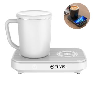 3 in 1 Heating Cooling Coffee Mug Warmer w/ Wireless Charger