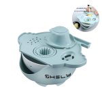 Magic Rotate Vegetable Cutter W/ Drain Basket