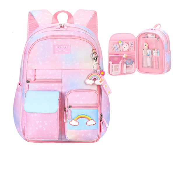 Girls Backpack Children's School Waterproof Bag