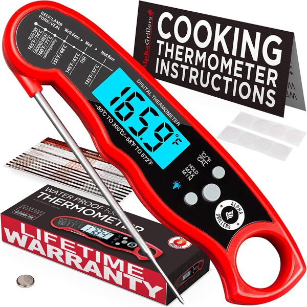 Grillers Instant Read Meat Thermometer