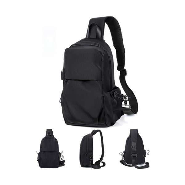 Crossbody bag USB charging leisure sports backpack