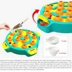 Treat Dispensing Puzzle Toys for Dogs Spinning Food Dispens