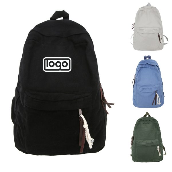 Canvas backpack