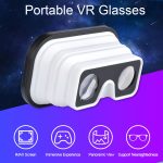 Foldable Silicone 3D VR Glasses