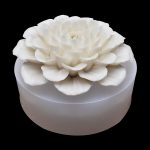 Flower Silicone 3D Candle Soap Mould Cake Fondant Mold