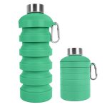 34oz Large capacity outdoor retractable folding water bottle