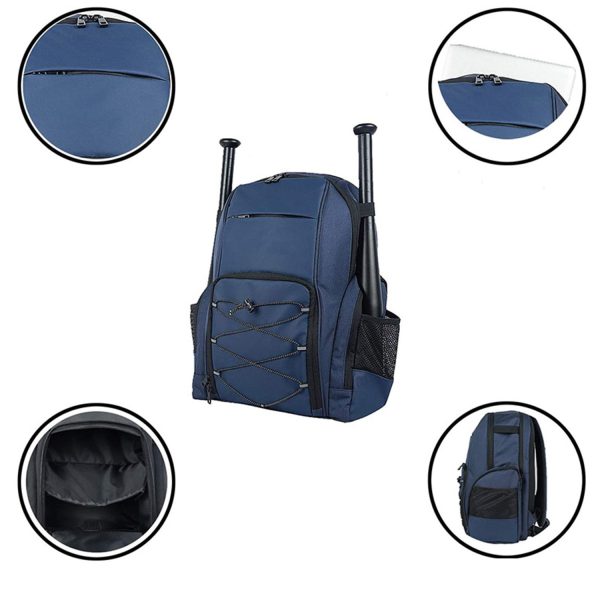 Dacron outdoor backpack for sports balls