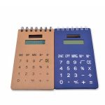 8 Digit Multifunction Solar Powered Notebook Calculator