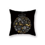 Gold-printed Christmas Pillow