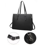 Women's PU Leather Laptop Bag