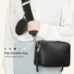 Genuine Soft Leather Crossbody Bag