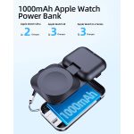 1000mA Magnetic watch power bank