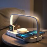 3 In 1 18W Foldable Wireless Fast Charger With Night Light