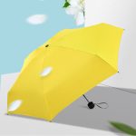 Manual Five-Fold Compact Sunscreen Shade Pocket Umbrella