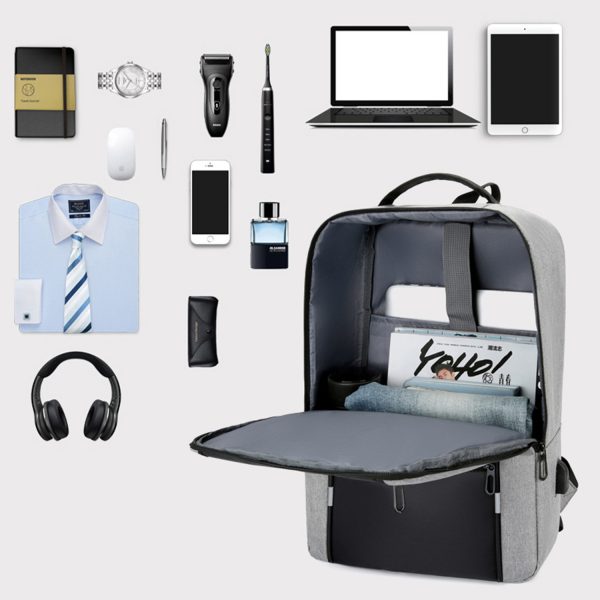 Travel Laptop Backpack W/ Usb Charging Port