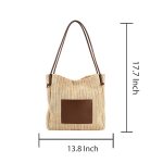 Handbags Women Tote Woven Bags