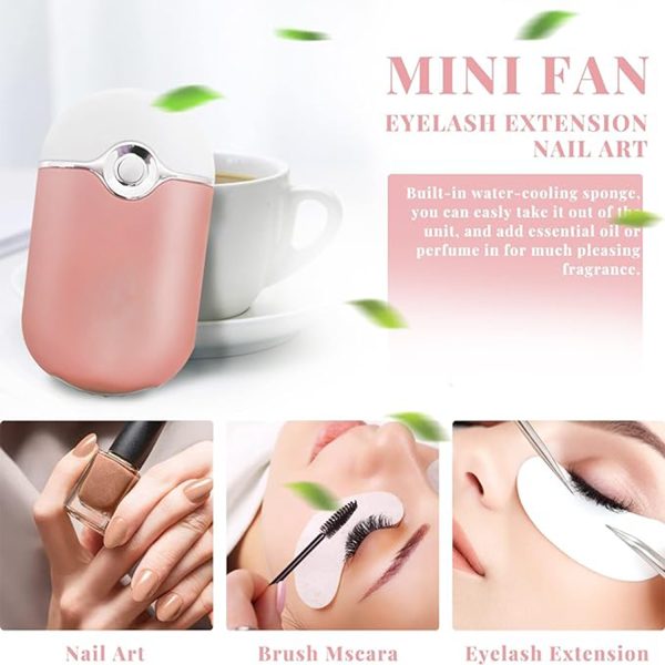 USB Rechargeable Pocket Eyelash Extension Dryer