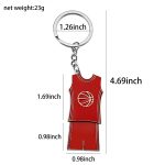 Customers Metal Jersey KeyChain