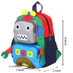 Oxford robot Kindergarten Kid’s Backpack