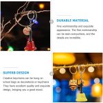 Keychain metal Christmas bells