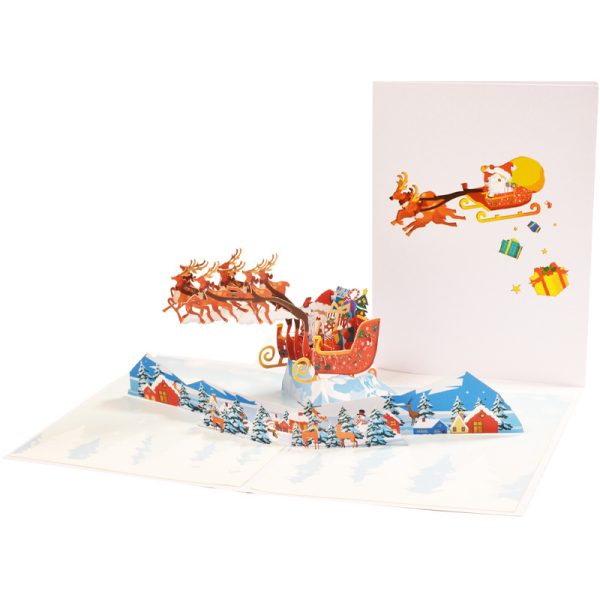 3D Christmas Greeting Card