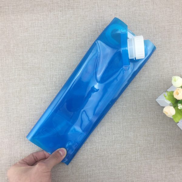 Transparent plastic packaging bags