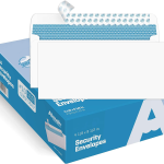 Security Tint Pattern Self-Seal Envelopes