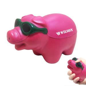 PU Foam Pig Stress Reliever Ball