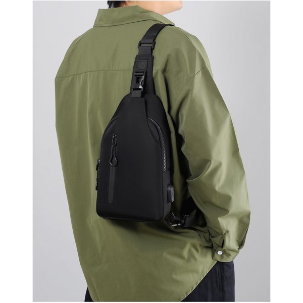 Oxford Outdoor Lightweight Crossbody Bag For Men