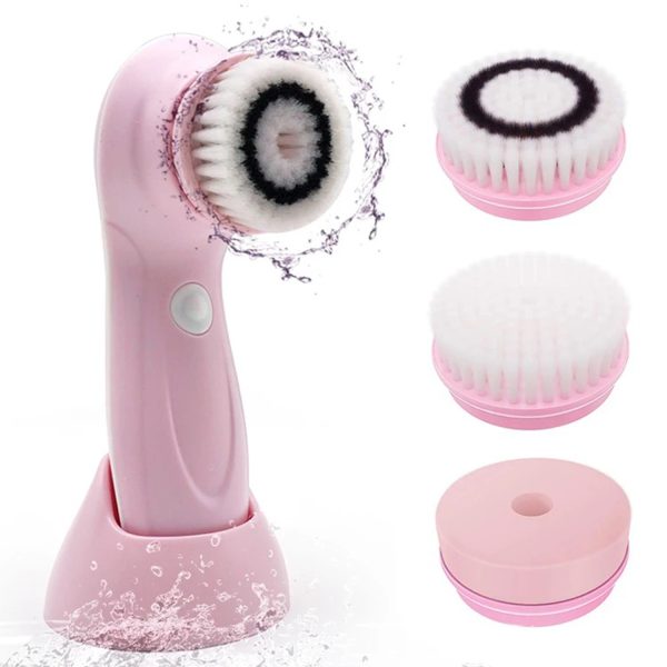 Household electric facial cleansing brush