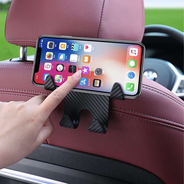 Car Seat Headrest Hook Phone Holder