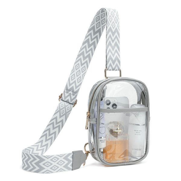 TPU waterproof Outdoor Clear Sling Bag