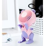 Cartoon Puppy Handheld USB Charging Fan