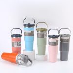 30 Oz. Double Layer Stainless Steel Vacuum Insulated Bottle