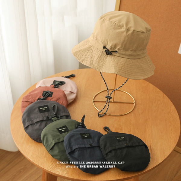 Foldable storage mountaineering and fishing fisherman hat