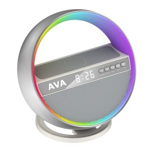 Wireless charging bluetooth speaker