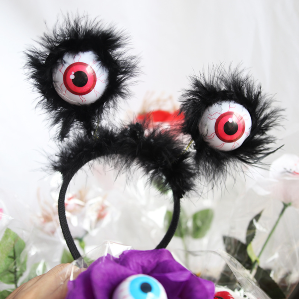 Halloween Light Up LED Glowing Eyeball Headband