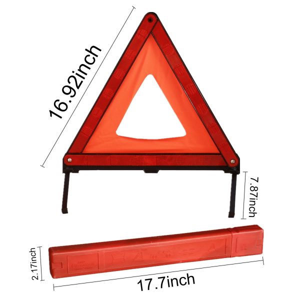 Traffc Foldable Safety Warning Triangle