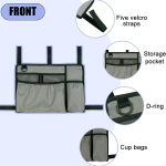 Multi-Pocket Walker Bags with Cup Holder