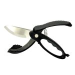 Multifunctional stainless steel salad scissors