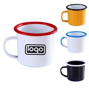 12oz Enamel Coffee Camping Mug