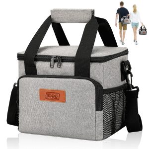 24-Can Insulated Lunch Bag Cooler Box