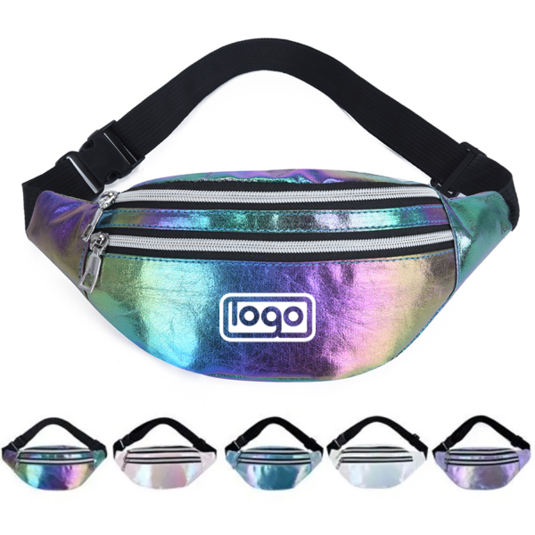 Holographic Waist Bags Cross Body Fanny Pack