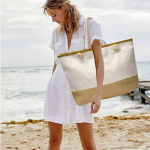 Large Beach Tote Bag For Women Canvas