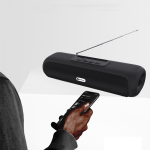 Portable Bluetooth Speaker with Phone Stand & Subwoofer