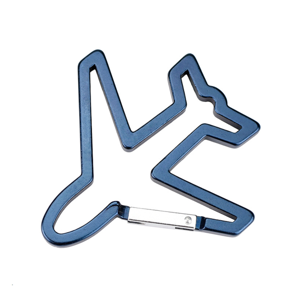 Aluminum Airplane Shaped Carabiner