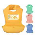 Portable waterproof bib for babies